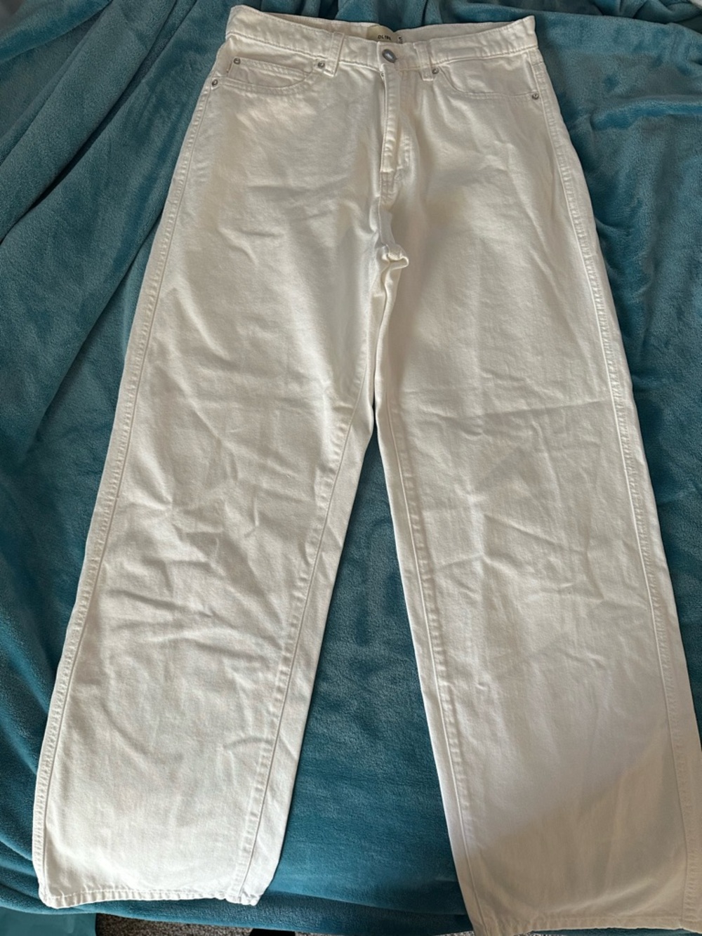 DL1961 Off-White Denim Jeans